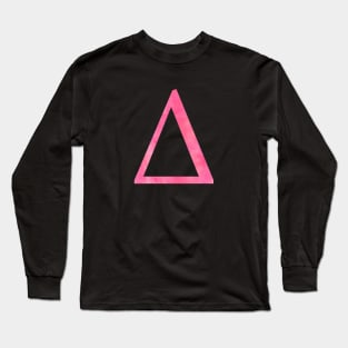 Pink Delta Long Sleeve T-Shirt